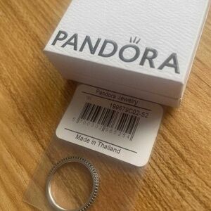 BNIB Pandora ME Black Pave Ring [Size 6]